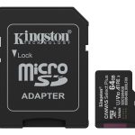 Kingston Canvas Select Plus - Cartão de memória flash (adaptador microSDXC para SD Incluído) - 64 GB - A1