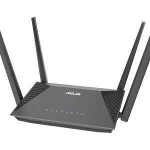 ASUS RT-AX52 - Roteador sem fio switch de 3 portas - 1GbE - Wi-Fi 6 - Tri-Band