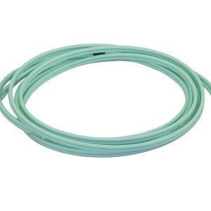Startech Aqua OM4 Duplex Multimode Fiber - 3m/ 9 ft - 100 Gb - 50/125 - OM4 Fiber - LC to LC Fiber Patch Cable…