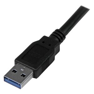 StarTech 3m 10 ft USB 3.0 Cable - A to A - M/M - Long USB 3.0 Cable - USB 3.1 Gen 1 (5 Gbps) (USB3SAA3MBK) - Cabo USB -…