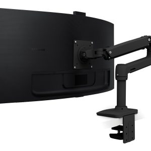 Ergotron LX - Kit de montagem (braço articulado, montagem de presilha de mesa, montagem em anel metálico, poste de…