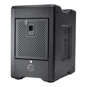 SanDisk Professional G-RAID SHUTTLE 4 - Matriz de disco rígido - 48 TB - 4 baias - HDD 12 TB x 4 - Thunderbolt 3, USB…