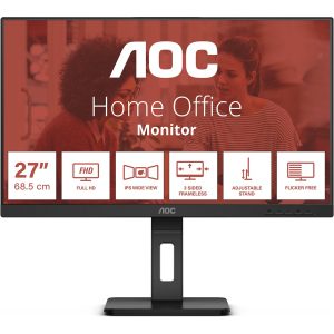 AOC 27E3QAF - Monitor LED - 27" - 1920 x 1080 Full HD (1080p) @ 75 Hz - IPS - 1000:1 - 4 ms - HDMI, VGA, DisplayPort -…