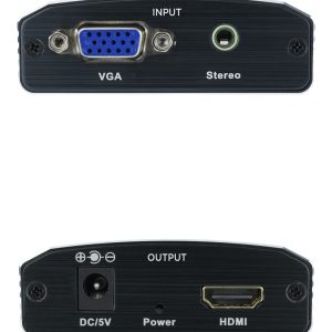 Conversor Nanocable 10.16.2101-BK HDMI para VGA e áudio