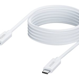 2 m USB C cable -USB 3.2 gen 1 5 gbps - supports 3 a charging current - USB C 3.2 (m) to USB C 3.2 (m) - outer diameter…