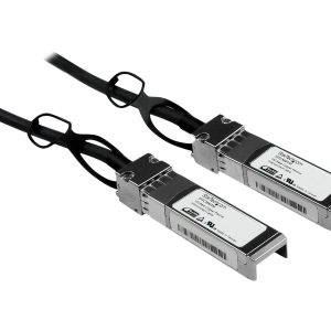 Startech Cisco SFP-H10GB-CU1M Compatible 1m 10G SFP+ to SFP+ Direct Attach Cable Twinax, 10GbE SFP+ Copper DAC 10Gbps…
