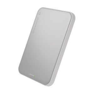 dbramante1928 re-charge - Power bank sem fios - slim, Qi2.2 - 5000 mAh - 25 watt - branco