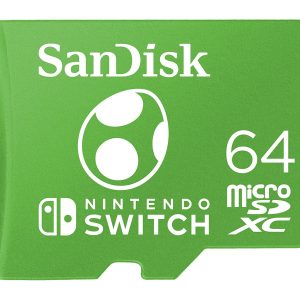 SanDisk Nintendo Switch - Cartão de memória flash - 64 GB - microSDXC UHS-I