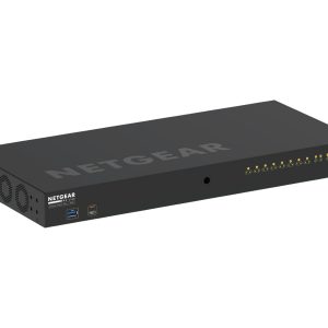 NETGEAR AV Line M4250-10G2F-PoE+ - Interruptor - L3 - Administrado - 10 x 10/100/1000 (8 PoE+) + 2 x Gigabit SFP -…