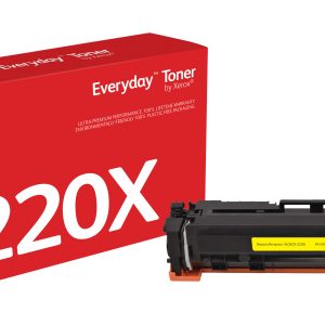 Tóner compatible Xerox 006R05210 compatible con HP W2202X Alta Capacidad/ 5500 páginas/ Amarillo