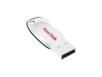 SanDisk Cruzer Blade - Drive flash USB - 16 GB - USB 2.0 - branco