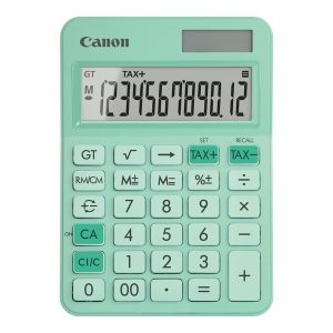Canon LS-125KB - Calculadora de secretária - 12 dígitos - Painel solar, bateria - verde