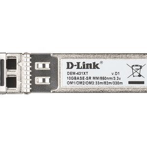 D-Link DEM 431XT - Módulo de transceptor SFP+ - 10GbE - 10GBase-SR - até 300 m