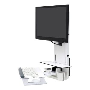 Ergotron StyleView Vertical Lift, Patient Room - Kit de suporte de monitor