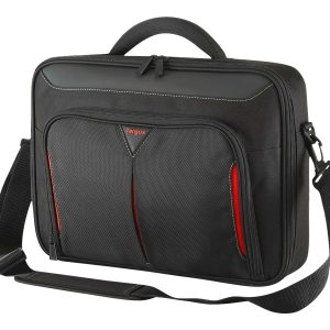 Targus Classic Clamshell - Estojo para notebook - 14" - preto, vermelho