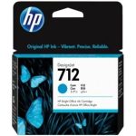 Cartucho de Tinta HP 712 Ciano 29 ml Original