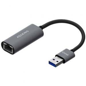 Adaptador USB 3.0 para RJ45 Aisens A106-0708 1000Mbps