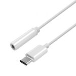 Conversor USB Tipo-C Aisens A109-0384 / USB Tipo-C Macho - Jack 3,5 Fêmea