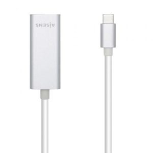 Adaptador USB Tipo-C para RJ45 Aisens A109-0505