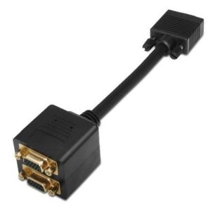 Duplicador VGA Aisens A113-0080 1 Macho 2 Fêmea