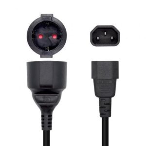 Adaptador Alimentação Aisens A132-0467 C14 para CEE7