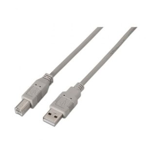 Cabo USB 2.0 Aisens A101-0001 Tipo-B 1m Bege