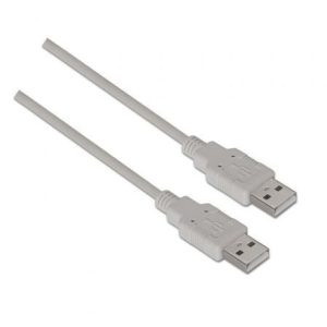Cabo USB 2.0 Aisens A101-0022 2m Macho-Macho