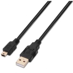 Cabo USB 2.0 Aisens A101-0026 Mini-USB 3m