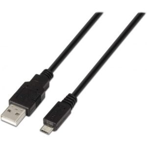 Cabo USB 2.0 Aisens A101-0027 USB-A Micro-USB 80cm
