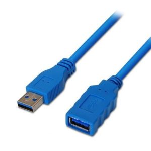 Cabo Alargador USB 3.0 Aisens A105-0045 1m Azul