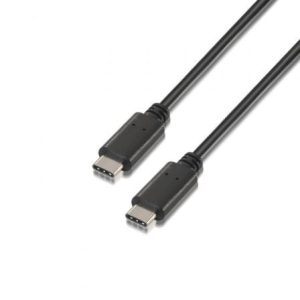 Cabo USB-C 2.0 Aisens A107-0055 50cm Preto