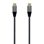 Cabo USB 3.2 Tipo-C Aisens A107-0672 20GBPS 100W/ USB Tipo-C Macho - USB Tipo-C Macho