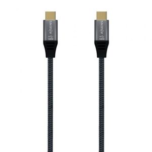 Cabo USB-C 3.2 Aisens A107-0672 20 Gbps 100W 1,5m