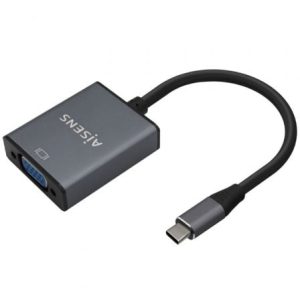 Conversor Aisens A109-0691 USB-C para VGA 15cm