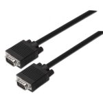 Cabo SVGA Aisens A113-0068/ VGA Macho - VGA Macho/ Até 3W/ 10Mbps/ 1,8m/ Preto