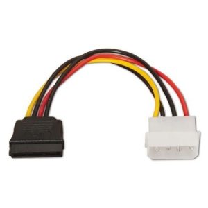Cabo Alimentação SATA Aisens A131-0158 Molex para SATA