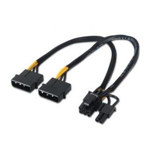 Cabo Alimentação Aisens A131-0165 PCI-E 6+2 PIN