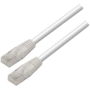 Cabo de Rede Aisens A133-0197 Cat.5e RJ45 1m Branco