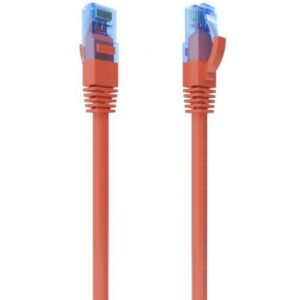 Cabo de Rede RJ45 Cat.6 UTP 3m Vermelho Aisens