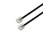 Cabo de Telefone RJ11 6P4C Aisens A143-0319/ 2m/ Pre
