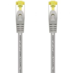 Cabo de Rede RJ45 S/FTP Aisens A146-0332 Cat.7 25cm Cinzento