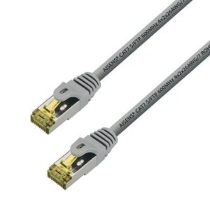 Cabo de Rede RJ45 SFTP Aisens A146-0338 Cat.7 10m Cinzento