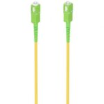 Cabo de Fibra Óptica G657A2 3.0 9/125 SMF Aisens A152-0981/ LSZH/ 3m/ Amarelo
