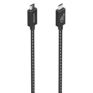 Cabo USB 4.0 Tipo-C Aisens A156-0867 1m Cinzento