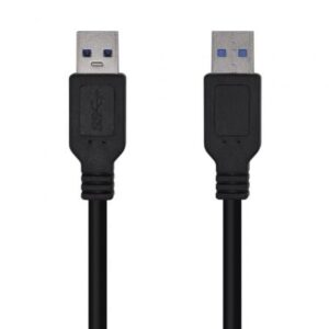 Cabo USB 3.0 Aisens A105-0448 USB-A 3m Preto