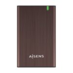 Caixa Externa para Disco Rígido de 2.5" Aisens ASE-2525BWN/ USB 3.0/ Sem parafusos