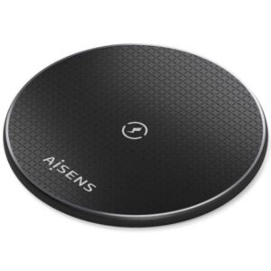Base de carga sem fios Aisens ASCH-15W1WC058-BK 15W
