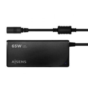 Carregador Portátil Aisens ASLC-65WAUTO-BK 65W