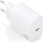 Carregador de Parede GaN Aisens A110-0969/ 1xUSB Tipo-C/ 45W/ Branco