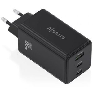 Carregador de Parede Aisens GaN 100W 2xUSB-C 1xUSB